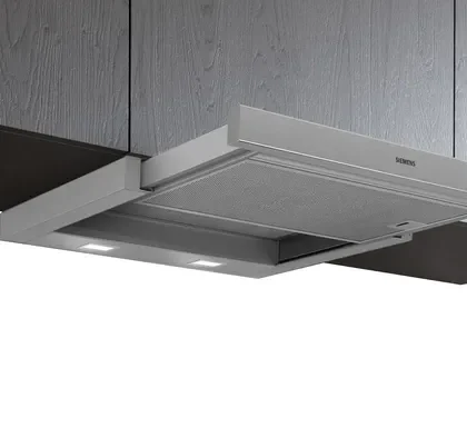 iQ300 telescopic cooker hood 60 cm Silver metallic