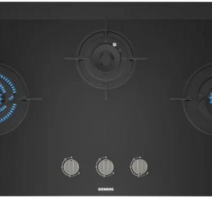 iQ300 Gas hob 90 cm Tempered glass, Black