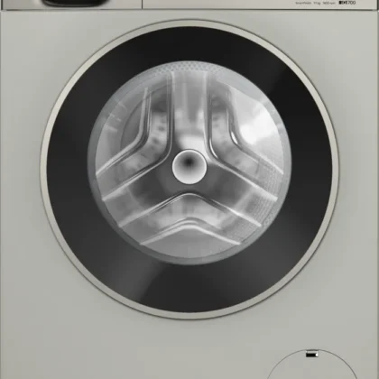 iQ700 washing machine, front loader 11 kg , Silver inox