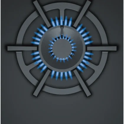 iQ700 Domino Gas hob 30 cm Ceramic, Black
